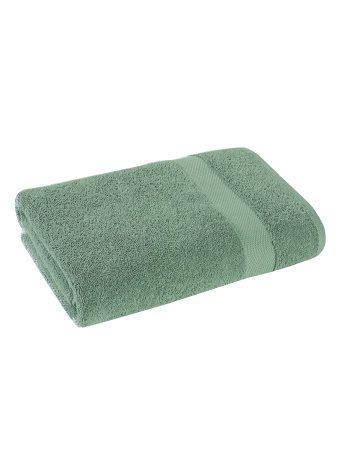 Махровое полотенце для ванной AREL Karna, зеленое-2